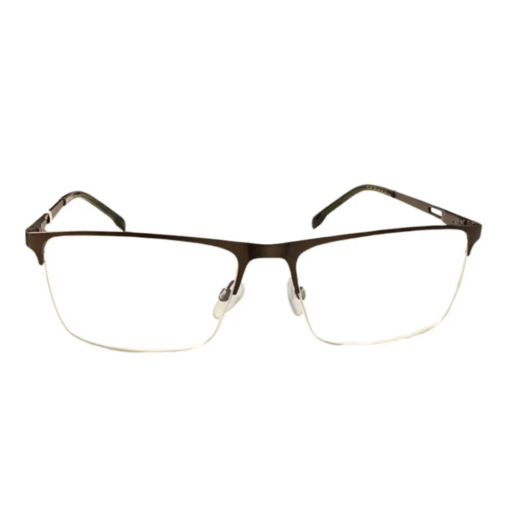 Armação de Óculos de Grau Ferrari FE1083 Feminino Retangular Metal Marrom