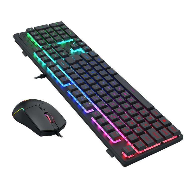 Foto 5 de Kit Redragon Teclado + Mouse + Headset + Mousepad Essentials, RGB, 10000 DPI, S166
