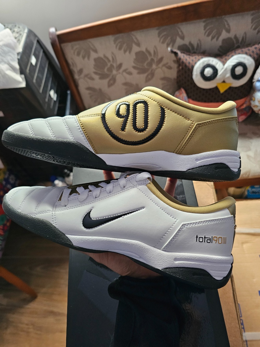 Nike Total 90 SP White Gold — 42, Novo
