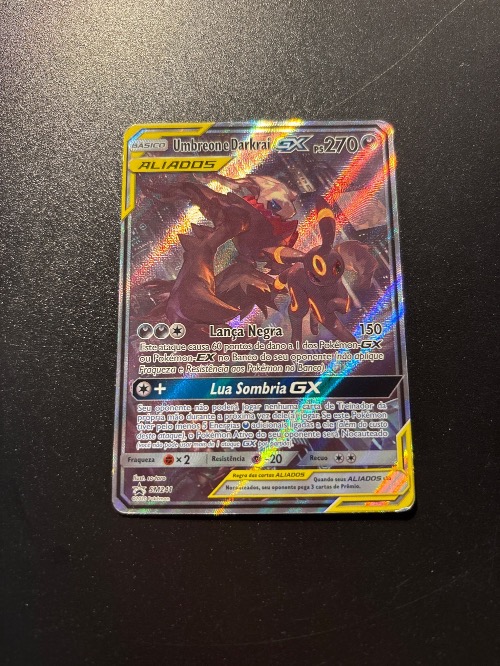 Umbreon e Darkrai-GX (SM241) Sol e Lua Promos Pokémon TCG — Lightly Played, Usado