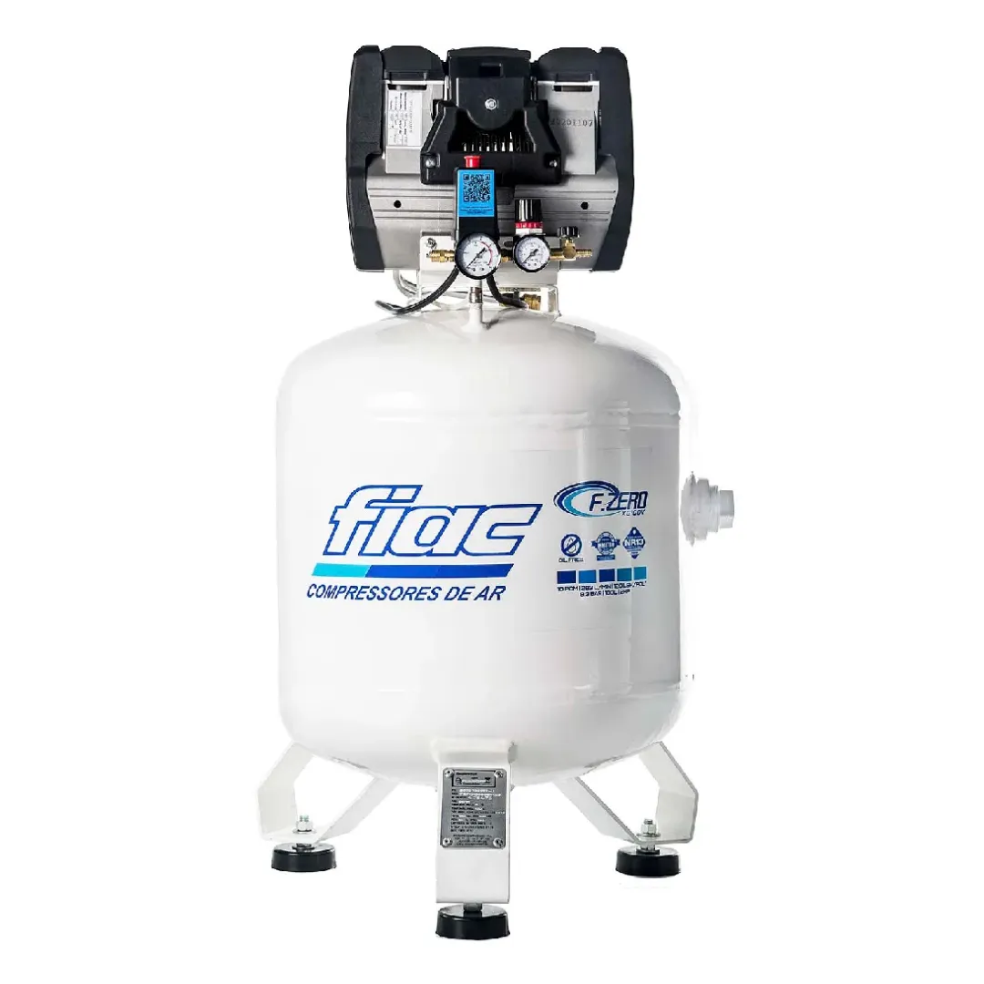COMPRESSOR DE AR F.ZERO XS100V 10PCM 100L 120PSI - 220V FIAC