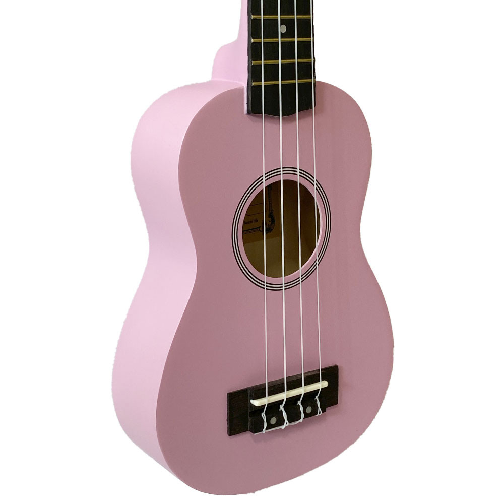 Foto 2 de Ukulele Rosa Seven Soprano Suk-07 PI C/ Capa e Afinador