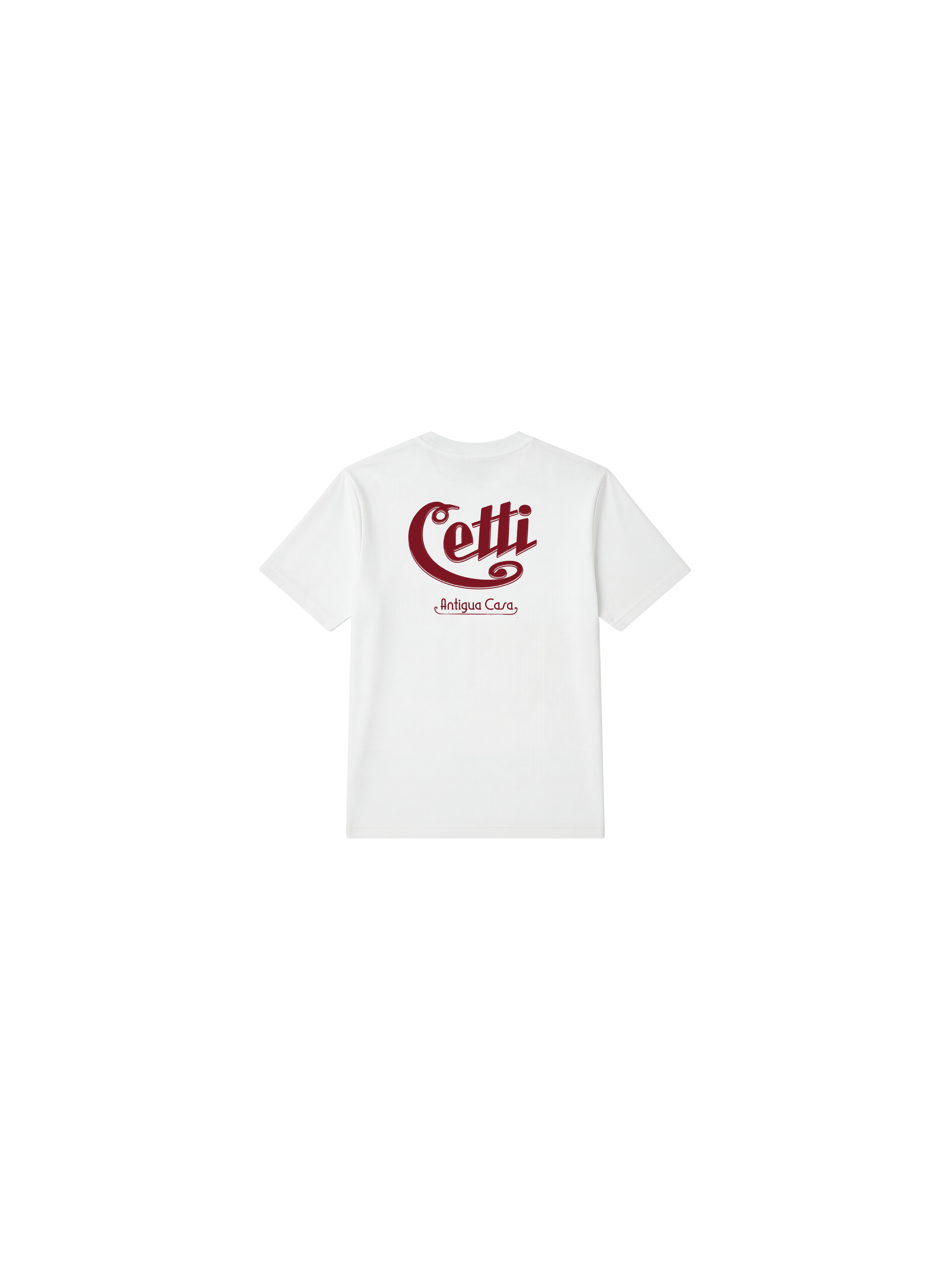 Camiseta Cetti Antigua Casa Off-White — M, Novo