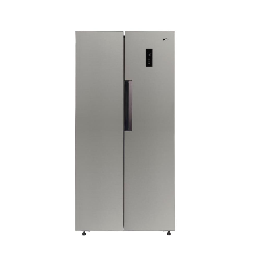 Geladeira Side By Side Frost Free 564 Litros HQ Inverter AirFlow Cooling Inox HQ-564SBSFFS 110