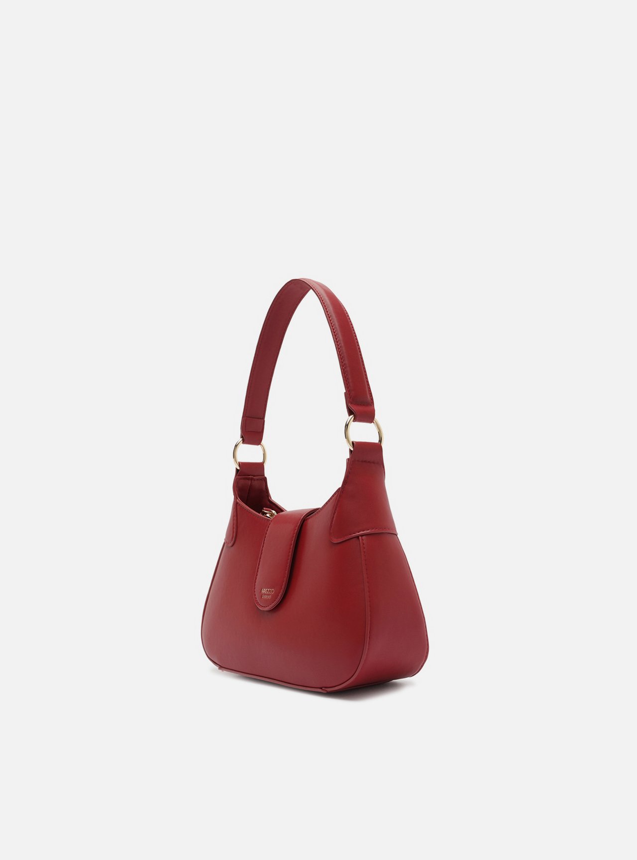 Foto 2 de Bolsa Tiracolo Preta Média Alça Corrente