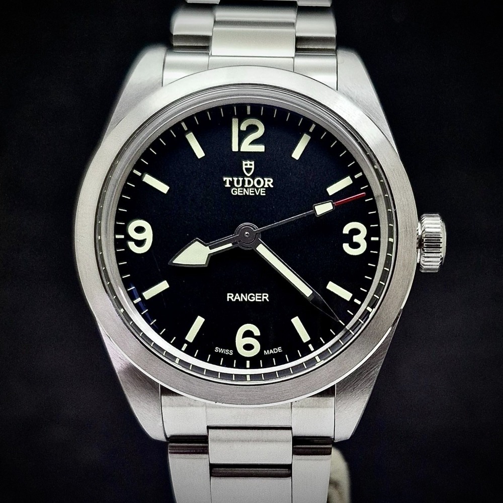 Relógio Tudor Ranger Black 39 mm — Único, Usado