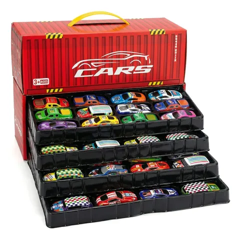 Kit 48 Carrinhos Miniatura Fricção Sortidos