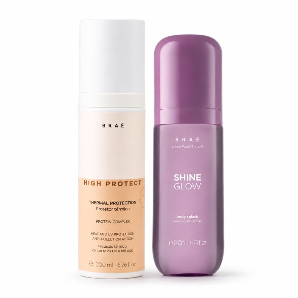 High Protect + body splash Shine Glow