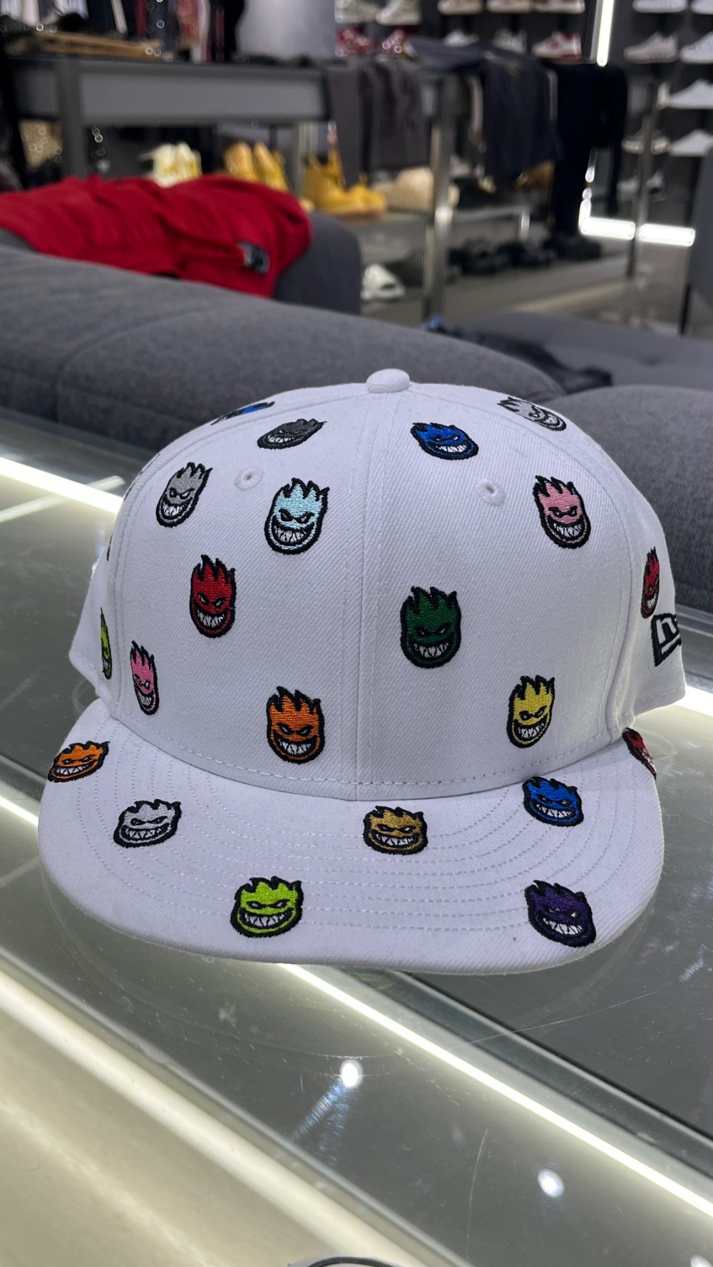 Spitfire x New Era x Supreme Boné White SS26-W17 — Único, Novo