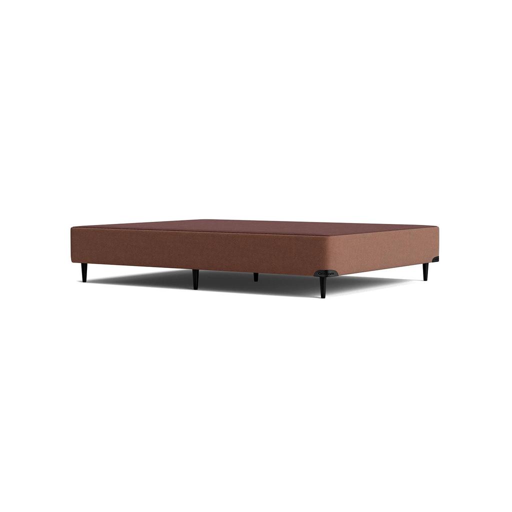 Base Sommier Camurça Bege Viúva (128x188x23) - Ortobom