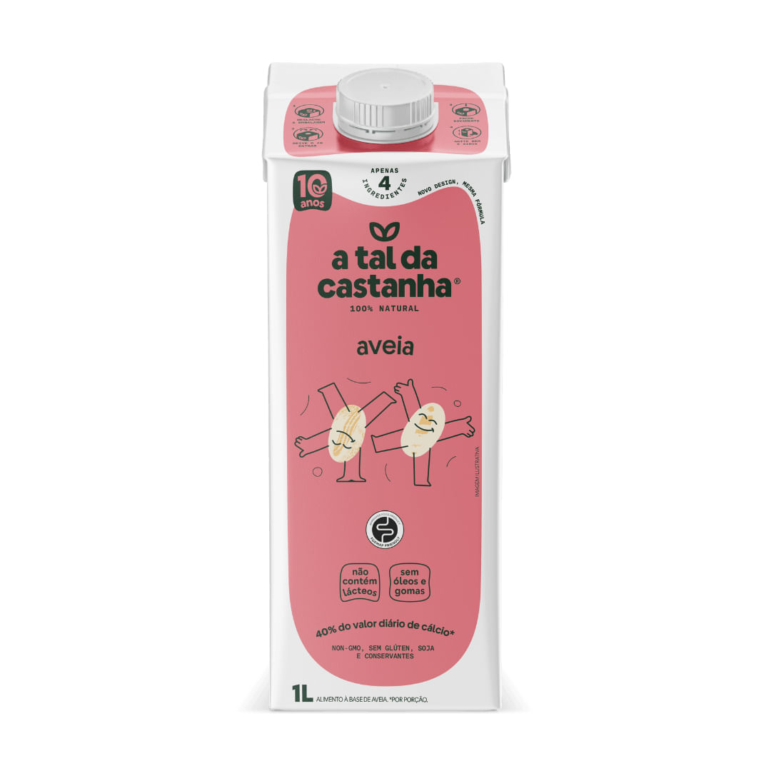 Aveia Leve 1L - A Tal da Castanha
