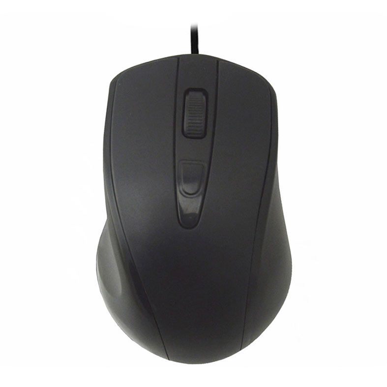 Mouse Office K-Mex MO-D433, 1000DPI, 3 Botoes, Preto, MOD433US0010B0X