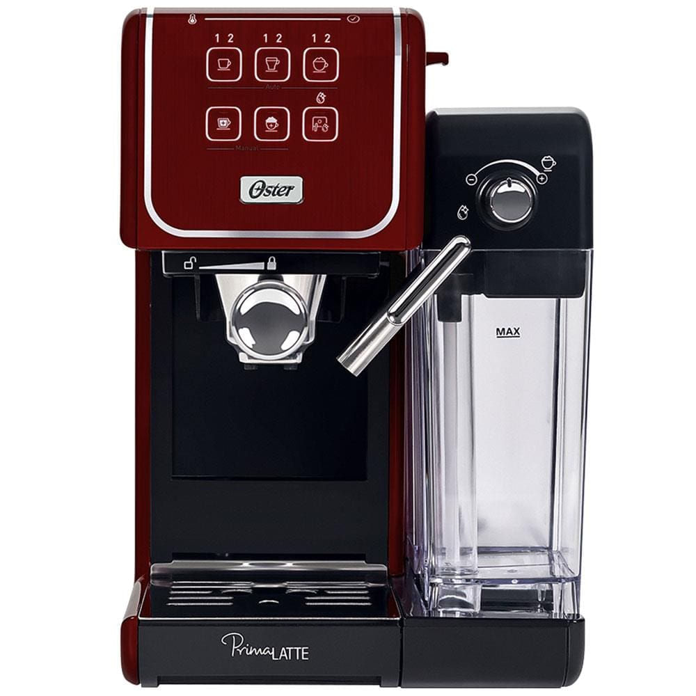 Cafeteira Espresso Oster PrimaLatte Touch 6801 - Vermelha Vermelho / 110