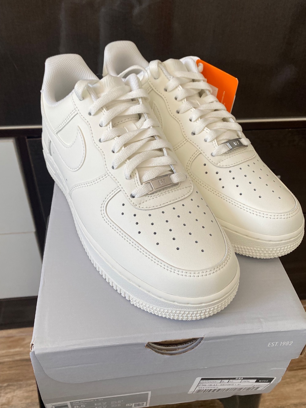 Nike Air Force 1 Low '07 White — 40, Novo