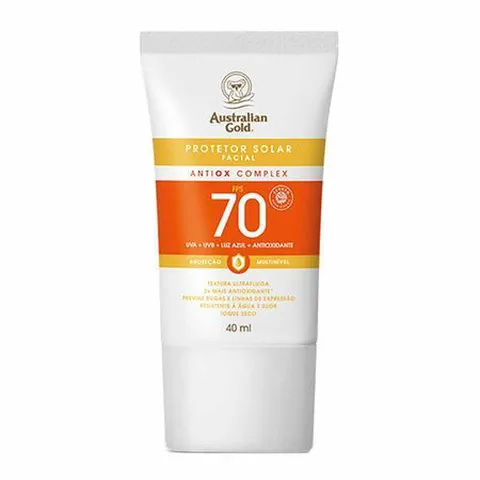 Protetor Solar Facial Australian Gold FPS 70