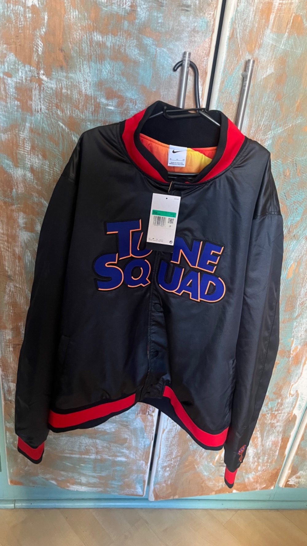 Jaqueta Space Jam 2 x Nike Lebron Tune Squad — XG, Novo