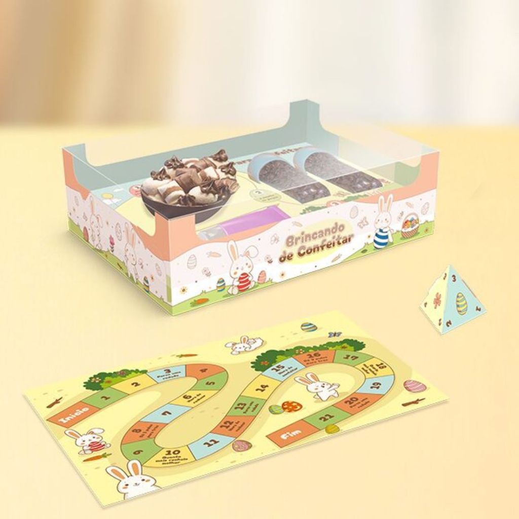 Foto 2 de 5 CAIXA MINI CONFEITEIRO PASCOA COLORIR 5931 ( IDEIA PÁSCOA 2026 )