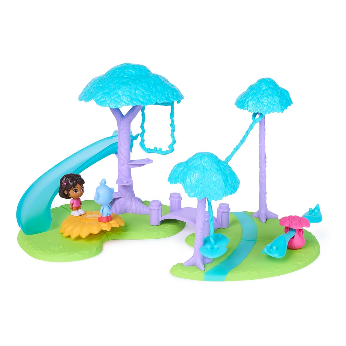 Foto 2 de Dora Aventureira - Conjunto De Mini Playsets Ar Livre