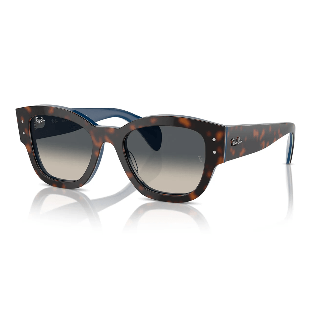 Foto 2 de Óculos de Sol Ray-Ban RB7681S Unissex Quadrado Acetato Havana