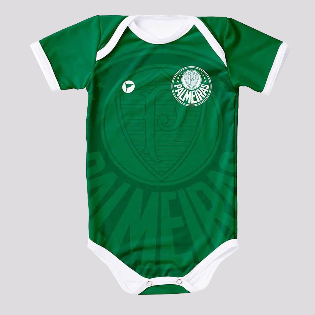 Body Palmeiras Sublimado UV Verde