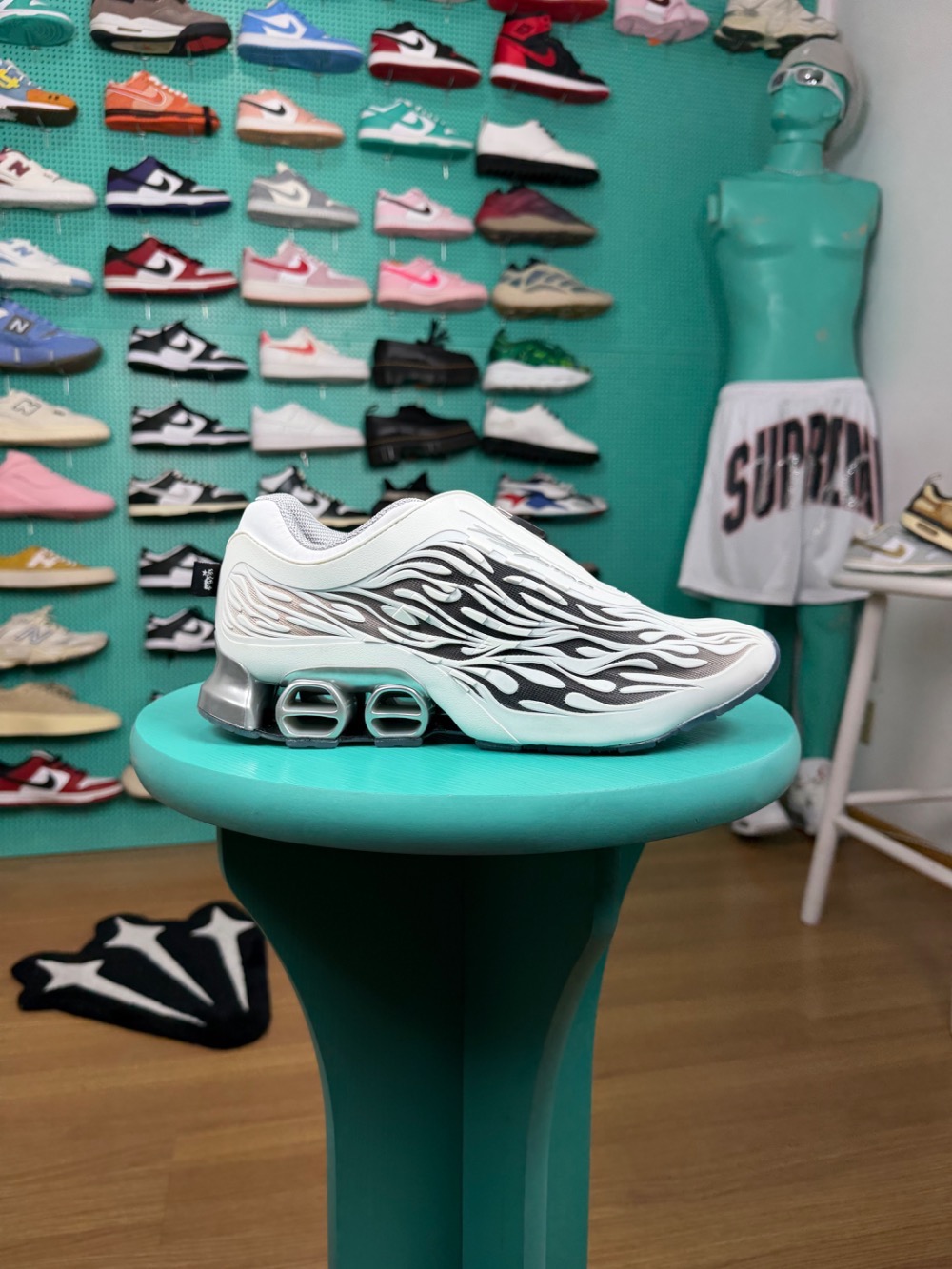 Helllstar x adidas Megaride S2 Cloud White Off White Core Black — 42, Novo