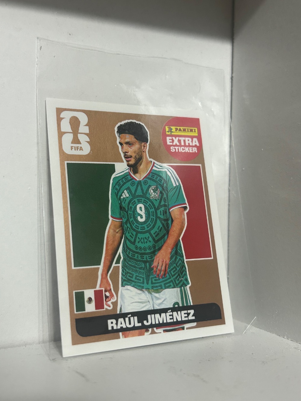 Figurinha Panini Raúl Jiménez Legend Bronze FIFA World Cup 2026 — Único, Novo