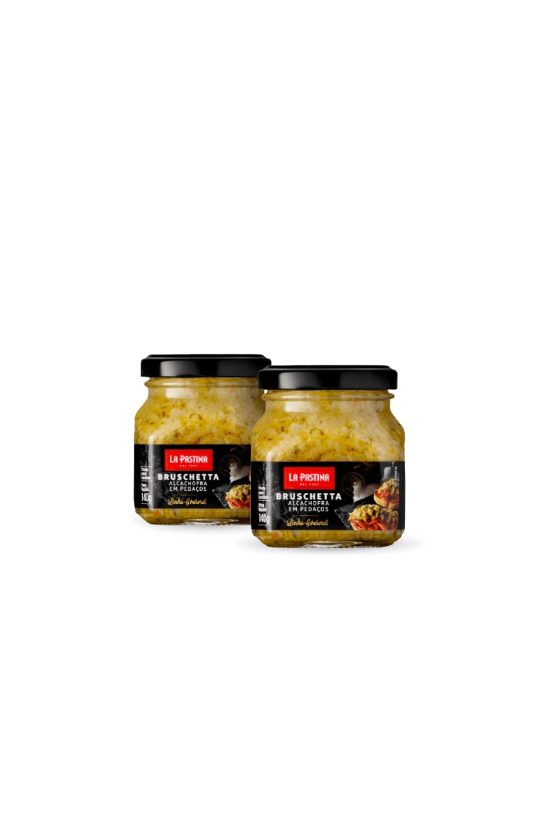Kit 2 Bruschetta De Alcachofra 140G La Pastina