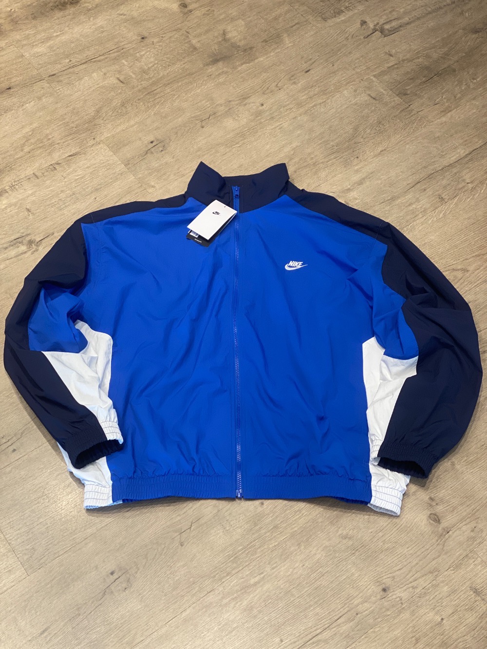 Jaqueta Nike Club Vintage Blue — P / M / G / XG, Novo