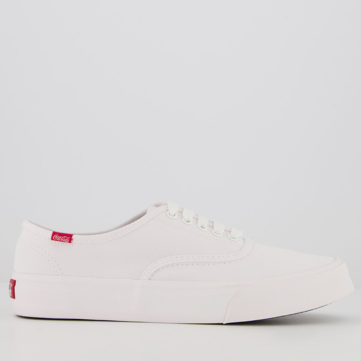 Tênis Coca Cola Kick Summer All White