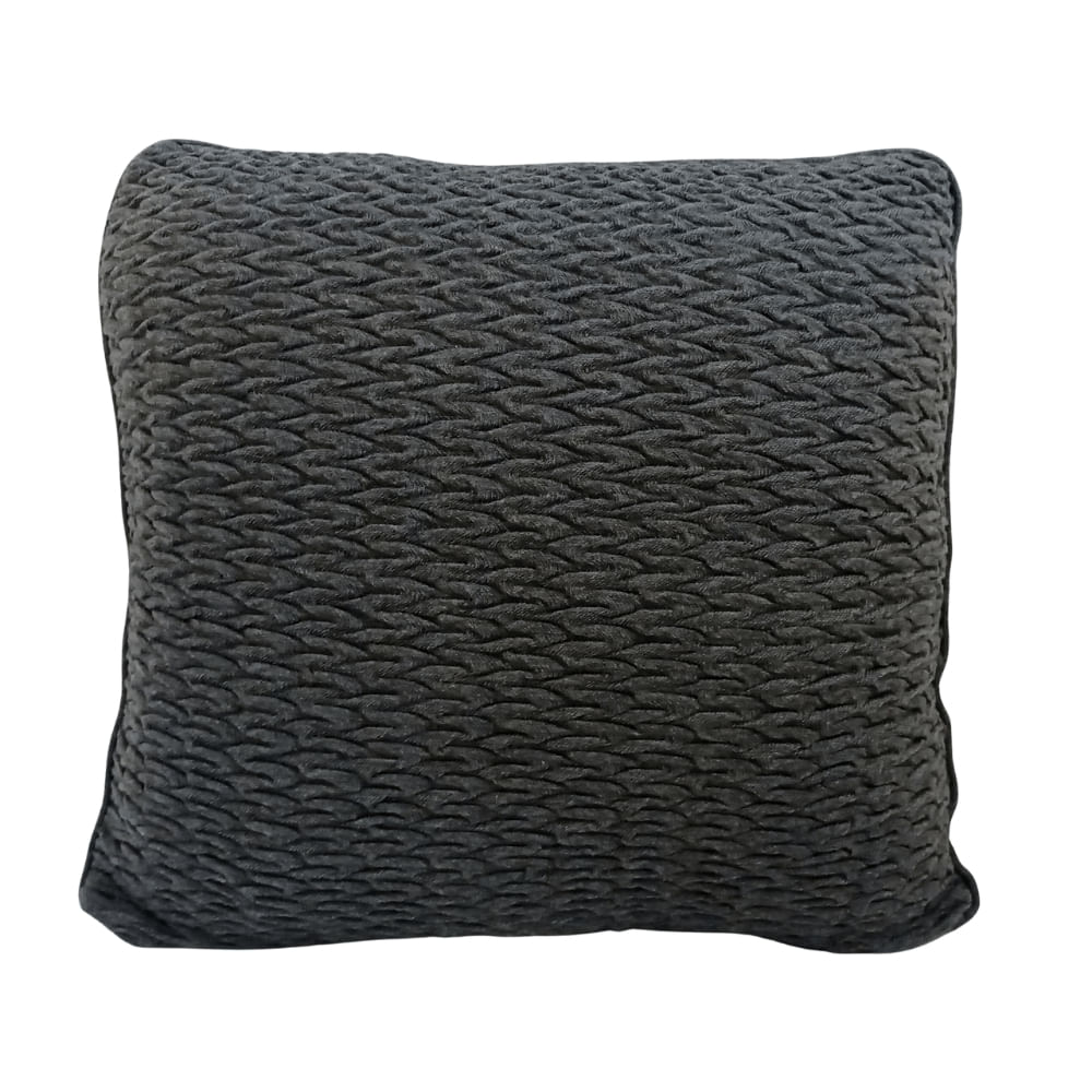 Almofada Maresia Chumbo Mescla 45Cm - Vangart Chumbo