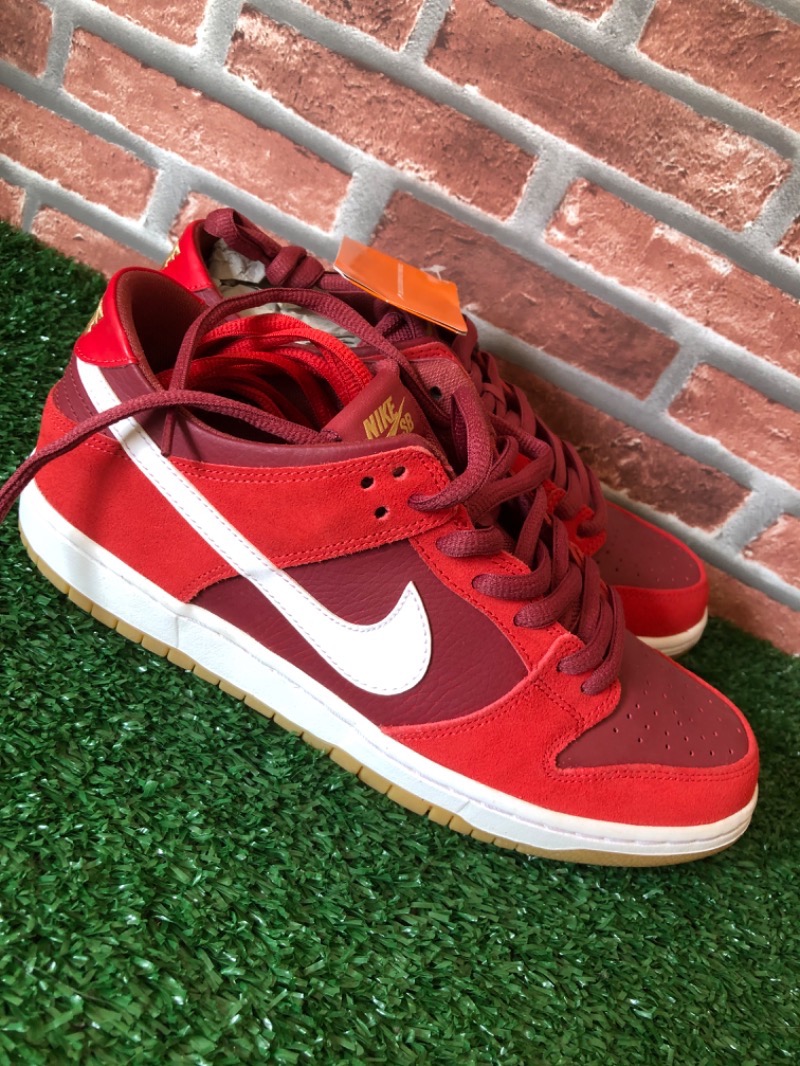 Foto 2 de Nike SB Zoom Dunk Low Track Red — 42, Novo