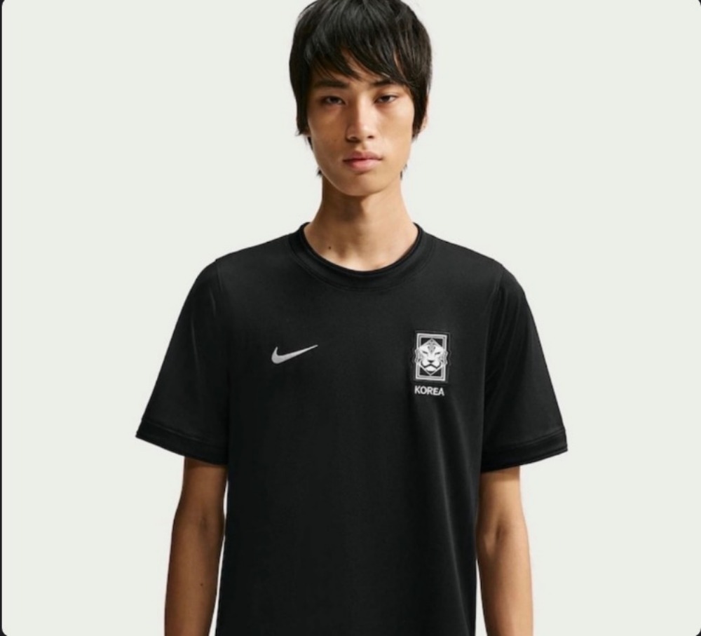 PEACEMINUSONE x South Korea x Nike Camiseta KFA Academy Pro Football Black — G, Novo