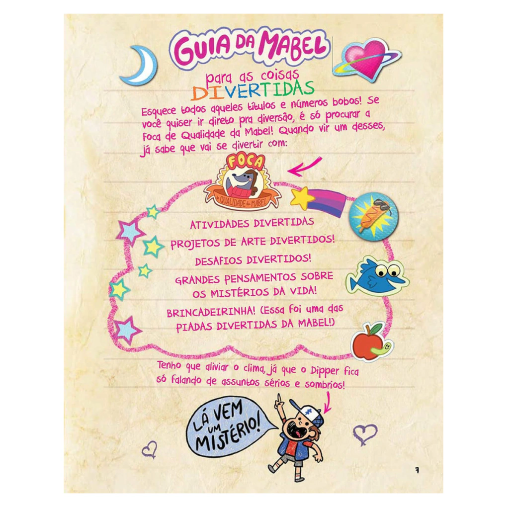 Foto 3 de Gravity Falls Guia de Mistério e Diversão Dipper e Mabel