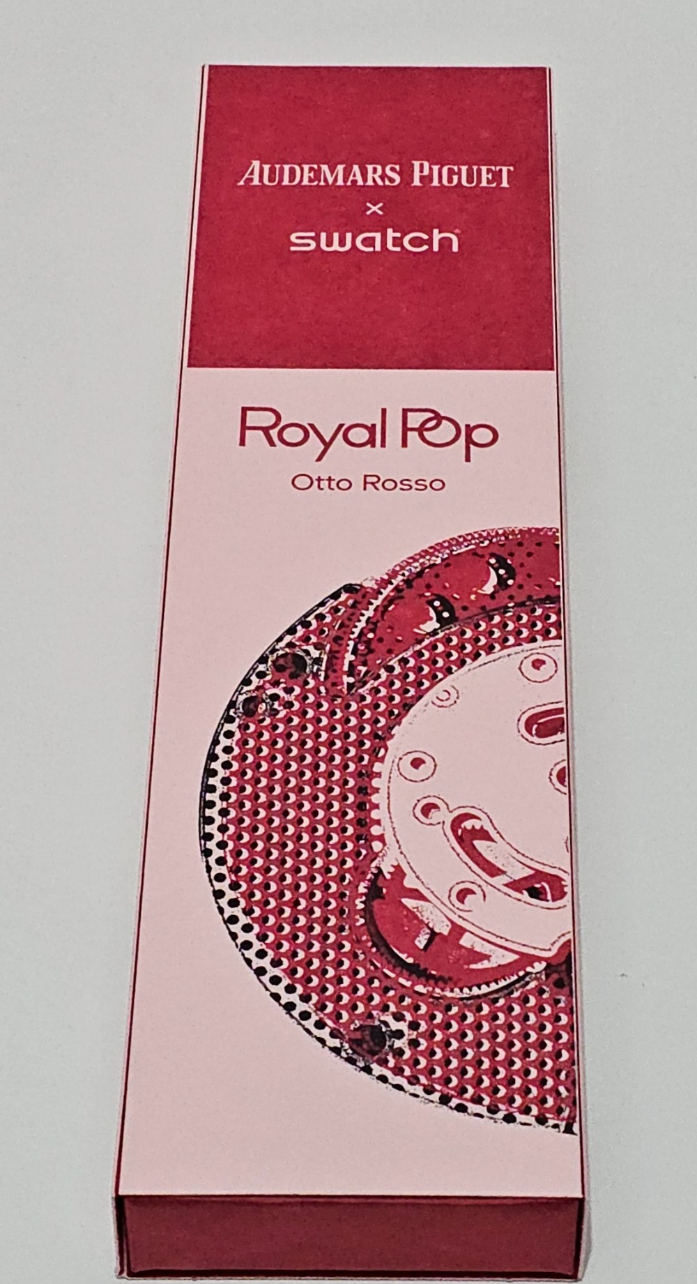 Audemars Piguet x Swatch Relógio Royal Pop OTTO ROSSO 40 mm — Único, Novo