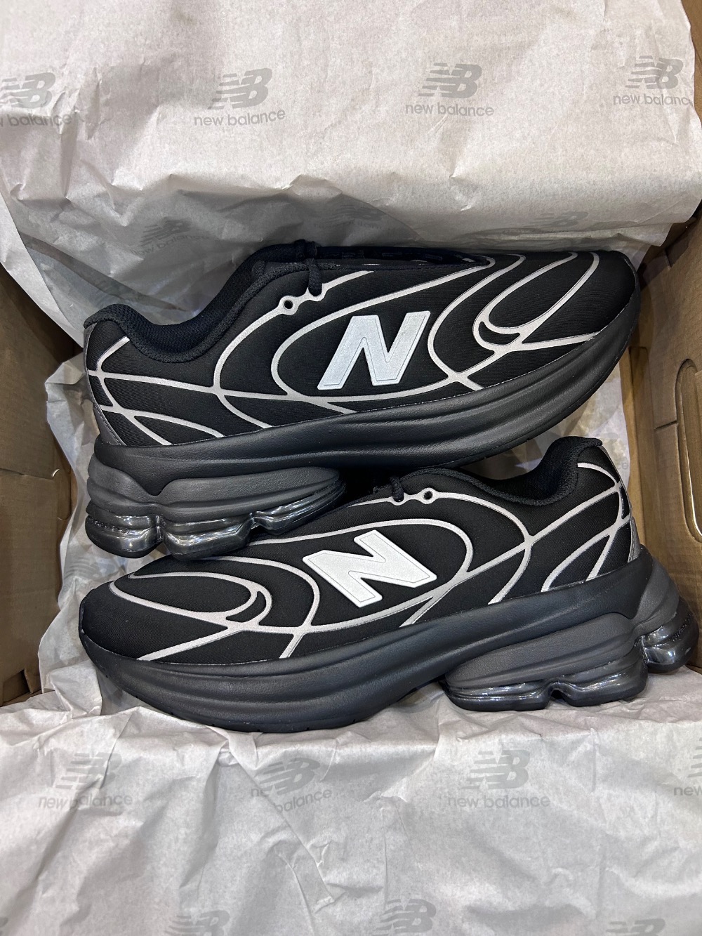 New Balance Abzorb 5030 Black Silver Metallic — 39 / 41 / 42 / 44, Novo