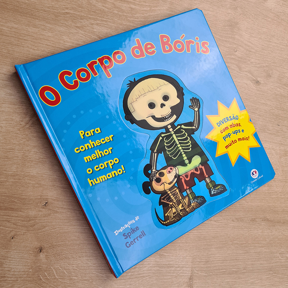 Foto 2 de Livro O Corpo de Bóris | Diversão com Abas. Pop-Ups e Muito Mais