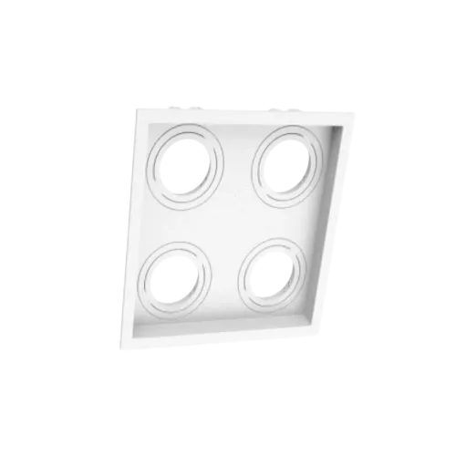 SPOT EMBUTIDO PAR20 QUAD RECUADO BR MOON