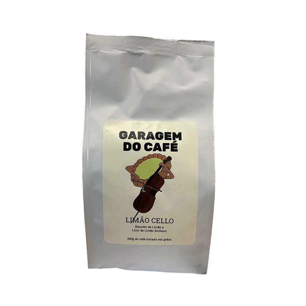 Café Garagem do Café Limão Cello em grãos 250 g
