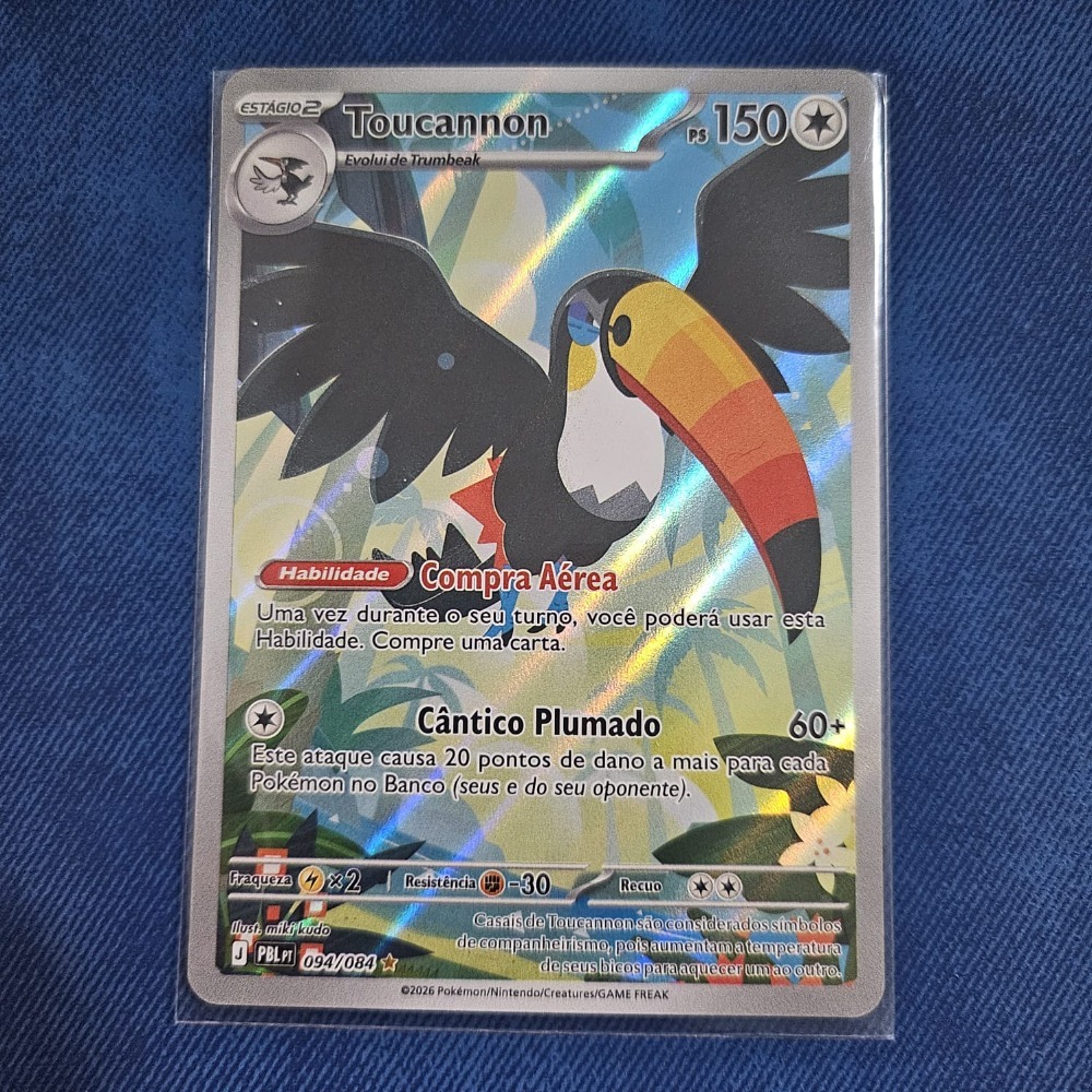 Toucannon (94/84) Escuridão Absoluta Pokémon TCG — Near Mint, Novo