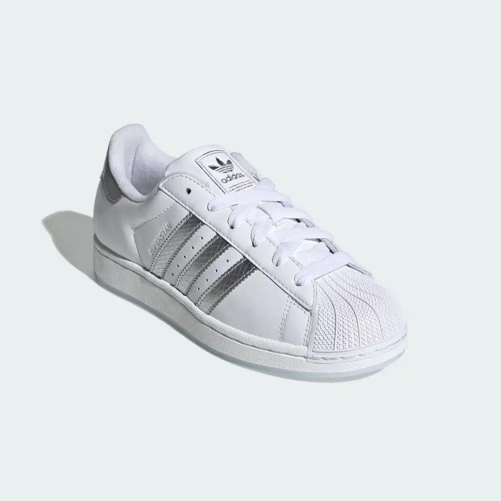 adidas Superstar II Cloud White Silver Metallic — 34 / 35 / 36 / 37 / 38 / 39, Novo