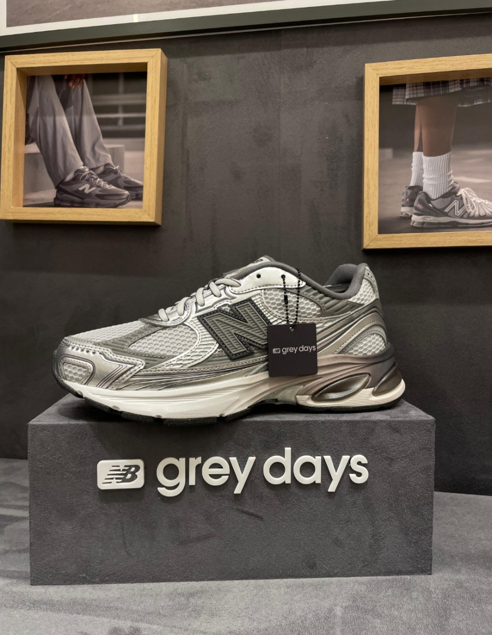 New Balance Abzorb 2010 Grey Days Black Silver Metallic — 39 / 40 / 41 / 42 / 43 / 44, Novo