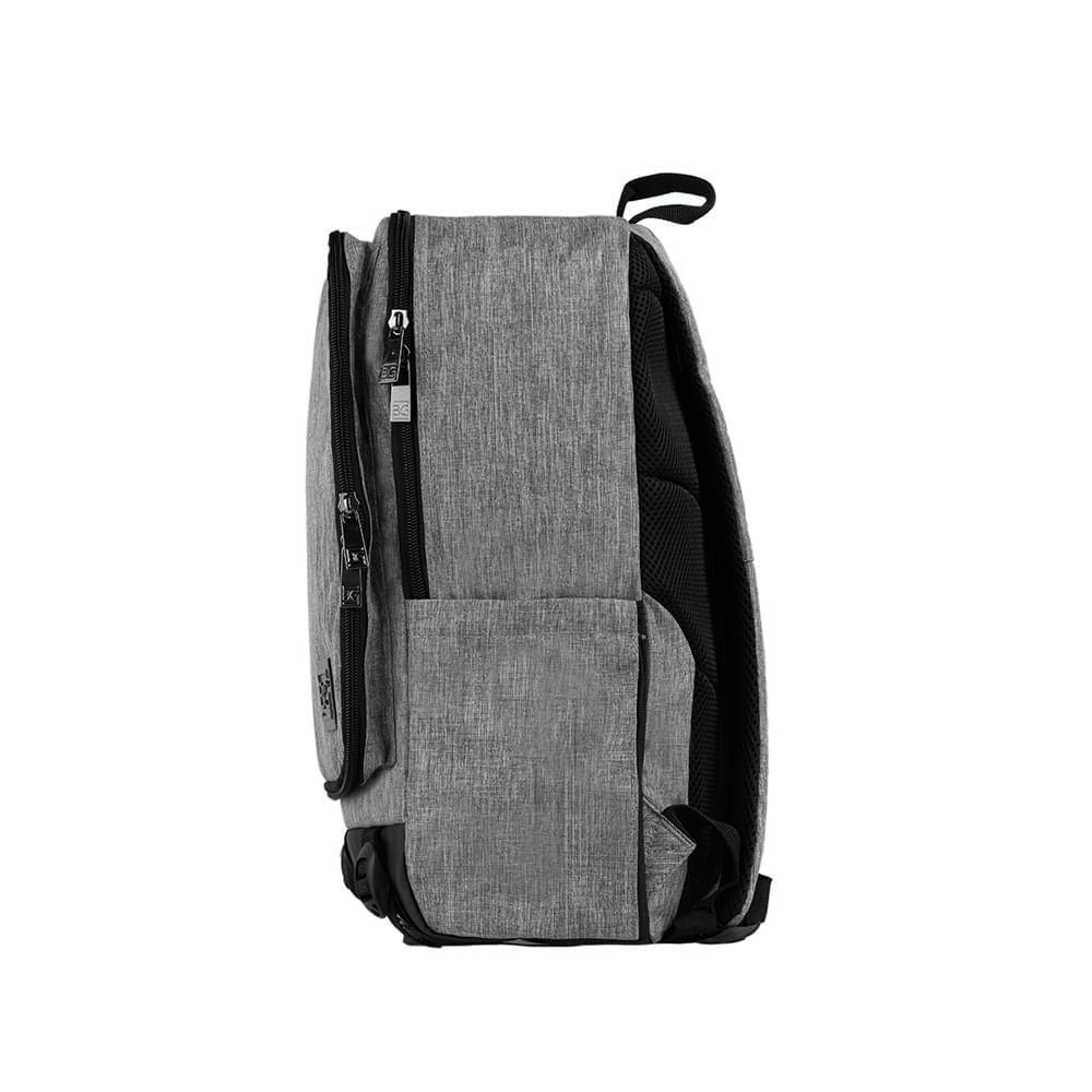 Foto 3 de Mochila Masculina Executiva Para Notebook City Block Cinza U / Cinza