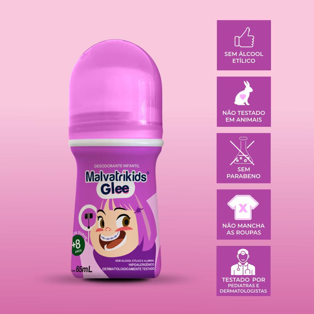 Foto 2 de Desodorante Infantil Malvatrikids Glee 65ml