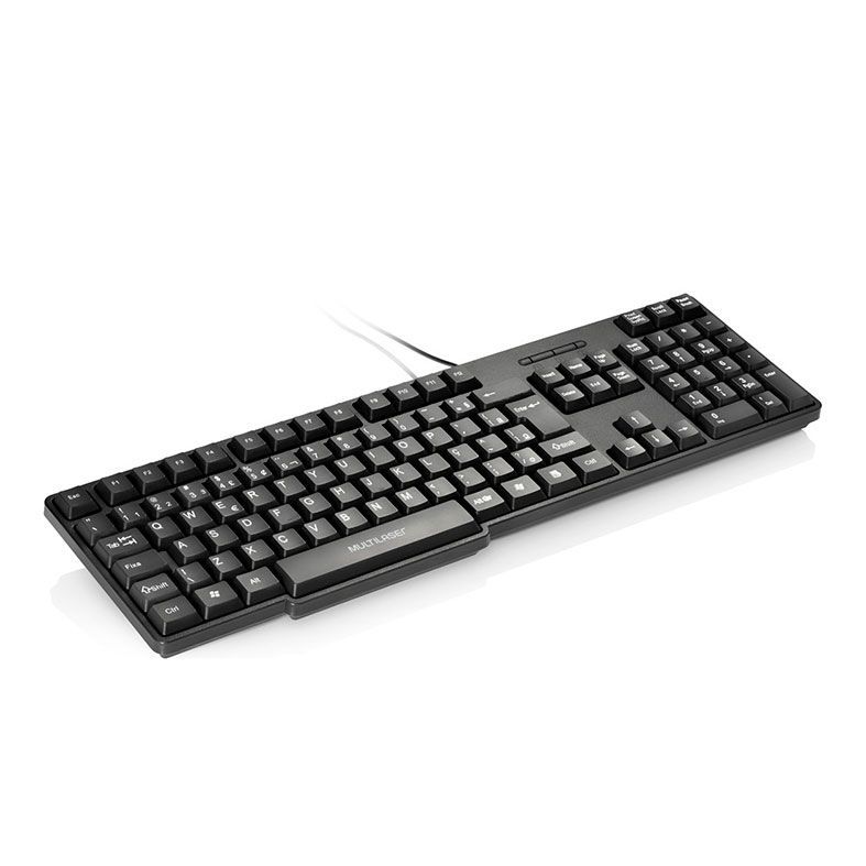 Foto 2 de Teclado Multi Slim preto USB, TC213