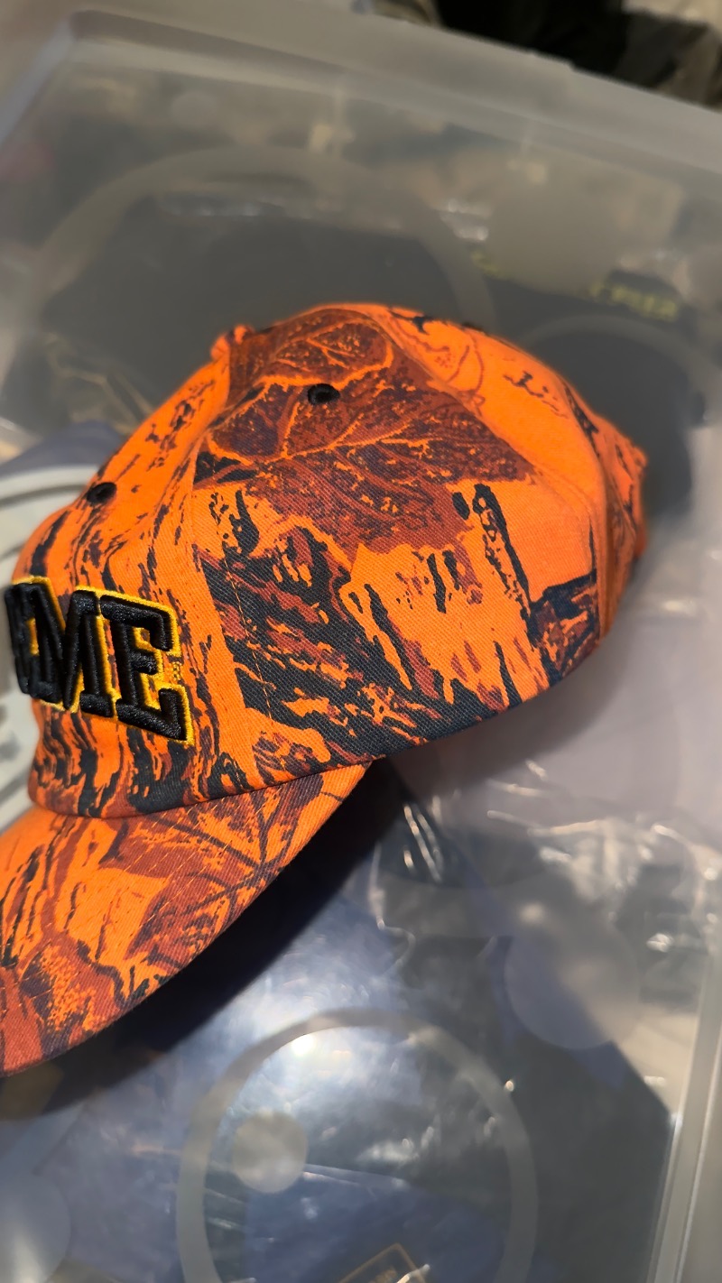 Foto 3 de Boné Supreme Difference 6-Panel Orange Camo SS24 — Único, Novo