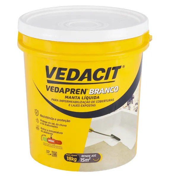 VEDAPREN BRANCO BD 18 KG VEDACIT