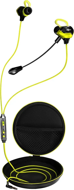 Waaw By Alok Fone De Ouvido Gamer Energy 10ewg Com Fio, Intra-auricular, Microfone Extra Destacável, Case De Transporte