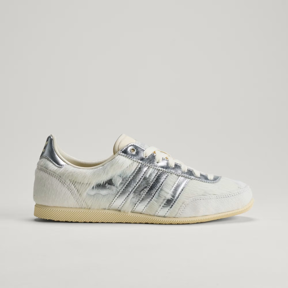 adidas Japan Cream White Silver Metallic Warm Vanilla — 34 / 35 / 36 / 37 / 38 / 39, Novo