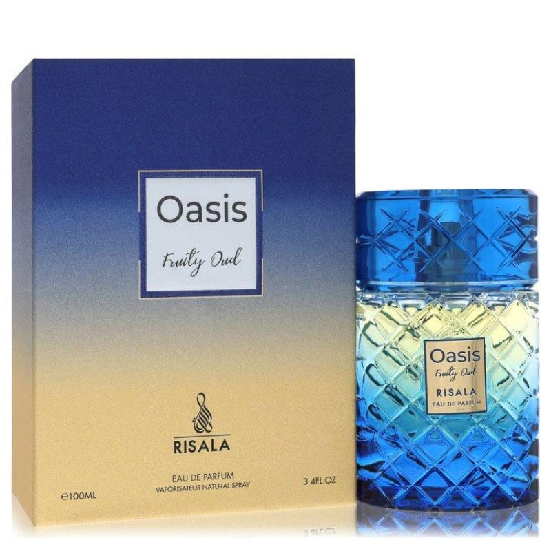 Perfume Risala Oasis Fruity Oud 100 ML Eau De Parfum Spray Feminino