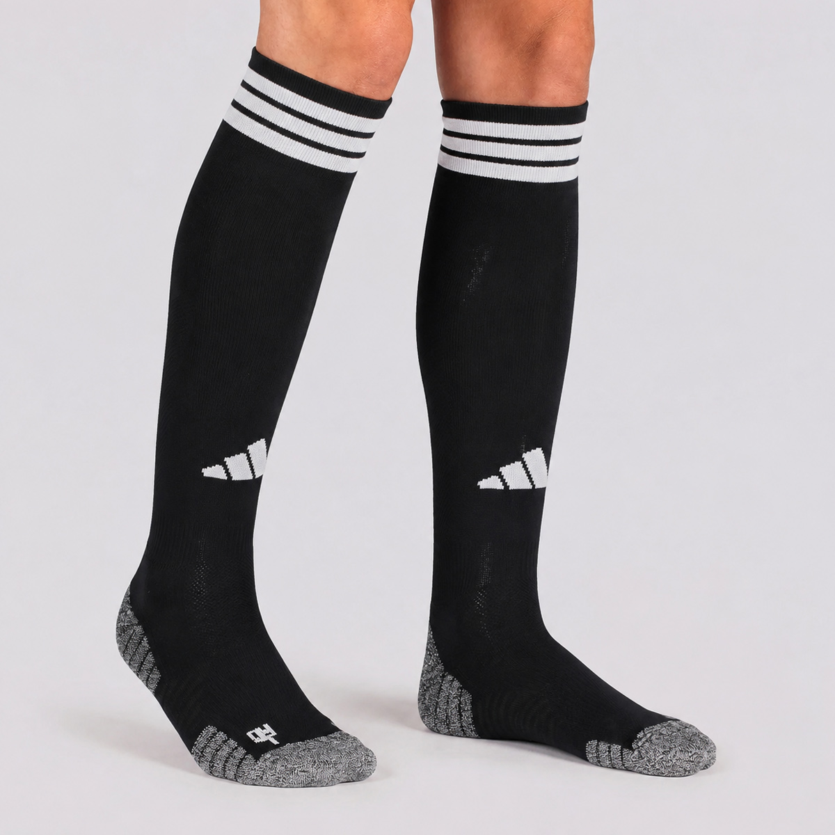 Meião Adidas ADI26 3 Stripes Preto